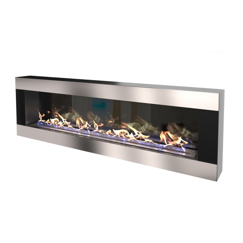 Биокамин "Русский огонь" Модерн 1500N настенный с защитным и декоративным стеклом