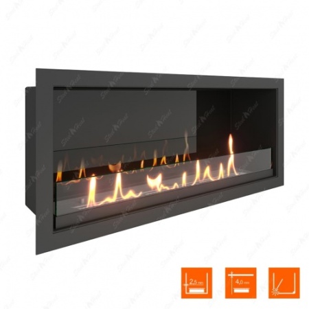 Биокамин SteelHeat LEADER 700 XL стекло + стемалит по цене 41 664 руб.