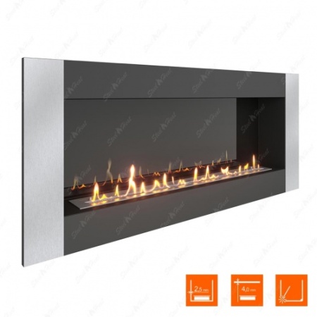 Биокамин SteelHeat GRAND-V 1500 XL стемалит по цене 69 100 руб.