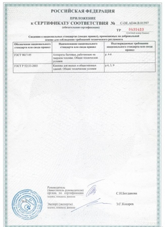 Газовая топка Vero Design NI G3 H2 G 
Газовая топка Vero Design NI G3 H2 G