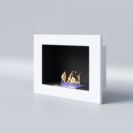 Биокамин "Русский огонь" Лайт Бланк 550V с защитным стеклом по цене 16 200 руб.