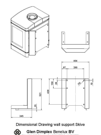 Газовый камин Faber Skive