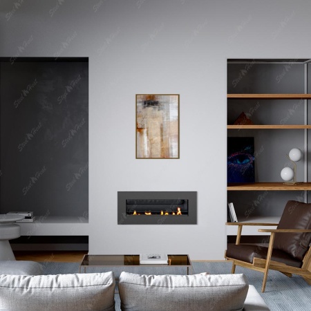 Биокамин SteelHeat ONE 1100 XL стекло + стемалит по цене 51 024 руб.