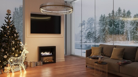 Биокамин "Русский огонь" Лобби 900 настенный по цене 45 600 руб.